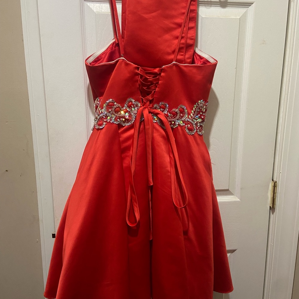 Bright red Juliet dress